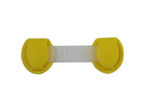 Cerradura de seguridad para muebles E537 amarillo
