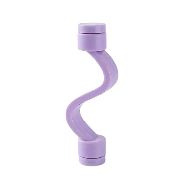 Cerradura de silicona para puerta de lavadora 10 x 2 cm Adhesivo magnético Cierre de seguridad Bloqueo para niños Evita cierres accidentales morado