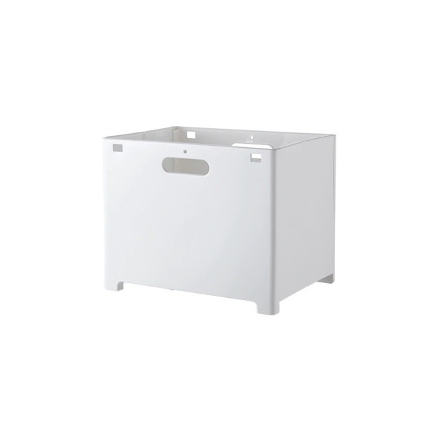 Cesta de ropa plegable blanco S