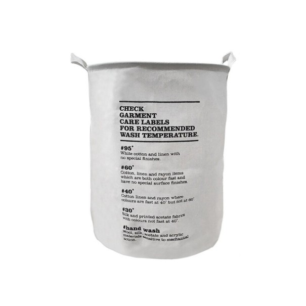 Cesto para ropa sucia de baño 45 x 35 cm 2