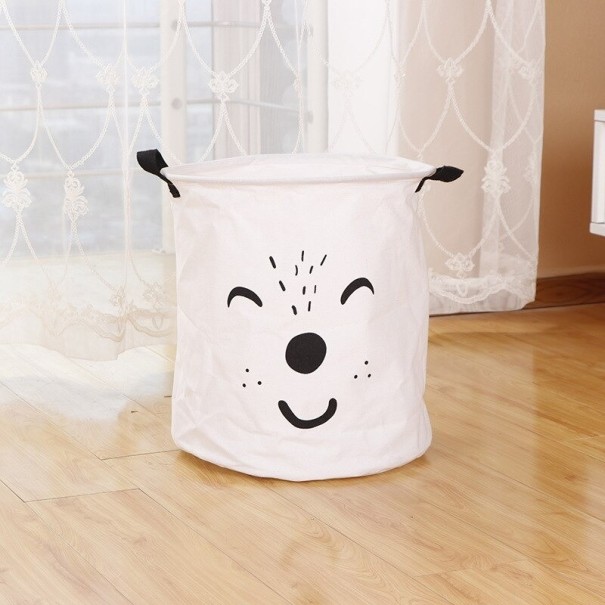 Cesto para ropa sucia infantil C683 blanco