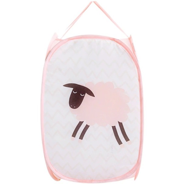 Cesto per la biancheria per bambini C700 rosa