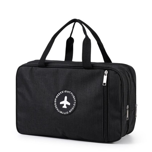 Cestovná kozmetická taška T692 čierna