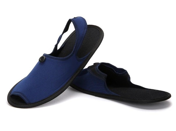 Cestovné papuče tmavo modrá 43