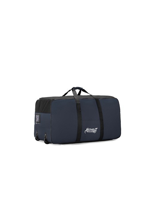 Cestovní kempovací taška na kolečkách 80 x 40 x 40 cm Voděodolná polyesterová cestovní taška Velká taška na cestování a kempování modrá