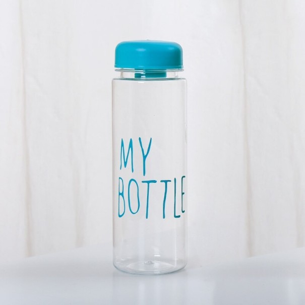 Cestovní lahev s nápisem C188 modrá 2