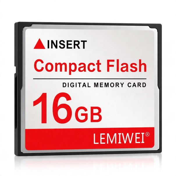 CF Compact Flash Karte LEMIWEI 16 GB Digitale Speicherkarte Weiß und Rot Für Digitalkameras und CF-Kartenleser 1