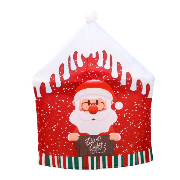 Chair Cover with Christmas Motif 1
