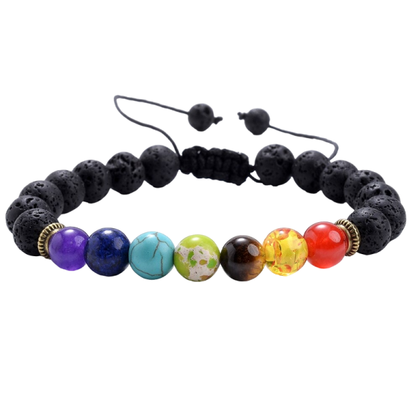 Chakra-Stein-Armband Z270 1