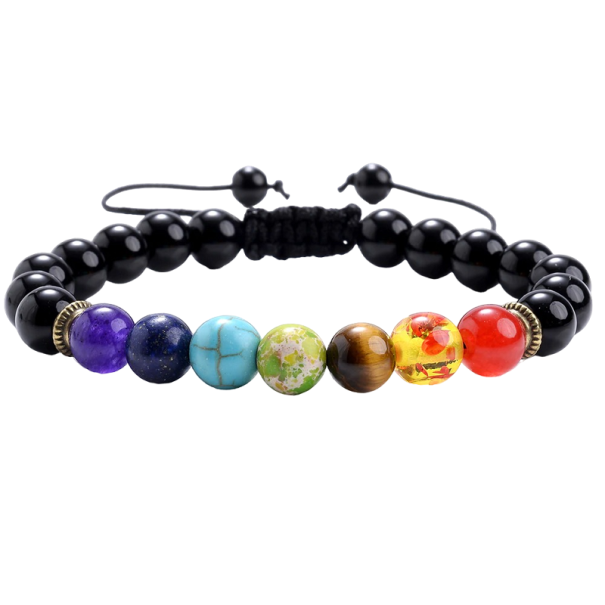 Chakra-Stein-Armband Z274 1