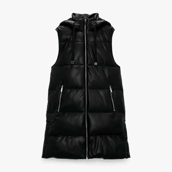Chaleco acolchado de mujer P1517 negro M