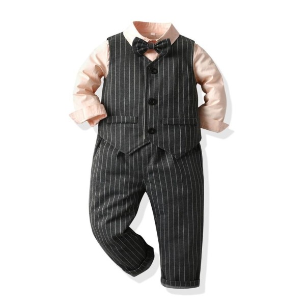 Chaleco, camisa y pantalón para niño B1367 12-24 meses E Chaleco, camisa y pantalón para niño B1367 12-24 meses E