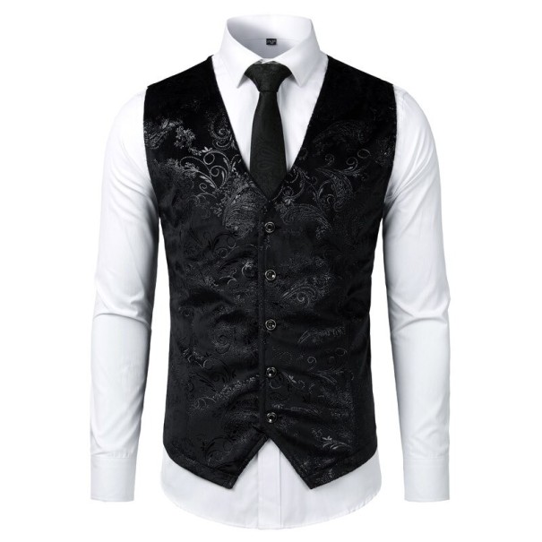 Chaleco de hombre A2648 negro XXL
