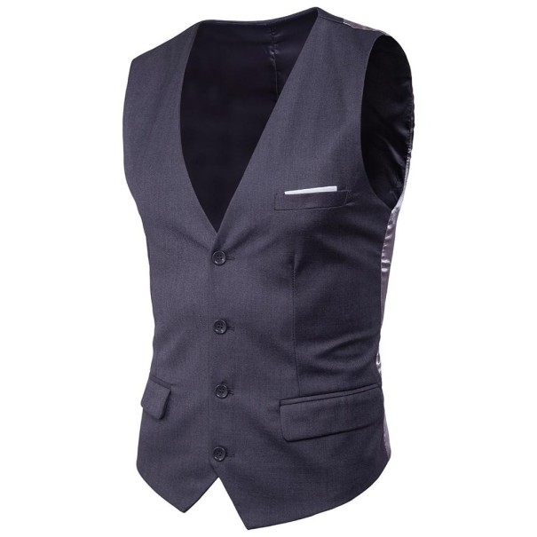 Chaleco de hombre F355 gris oscuro XS