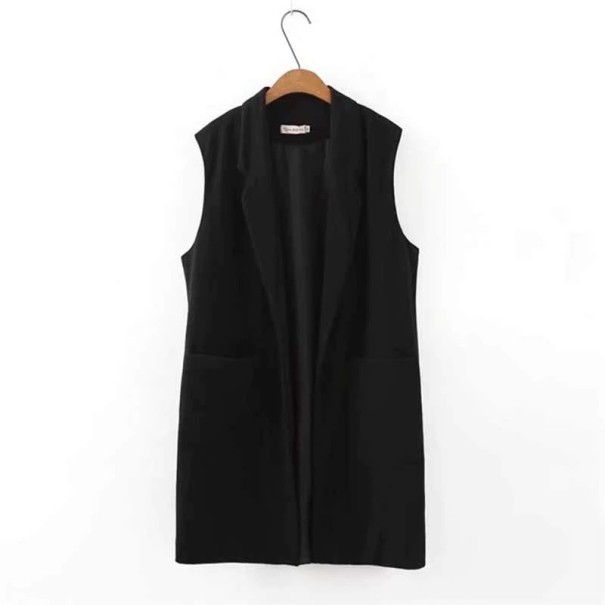 Chaleco de mujer P1612 negro 3XL