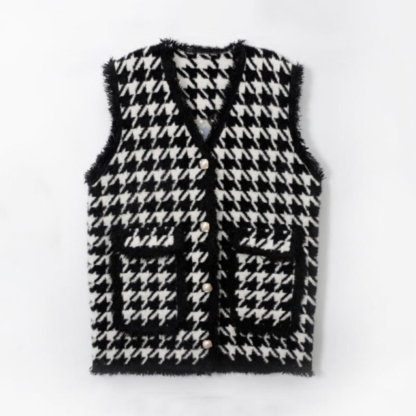 Chaleco de mujer P2192 negro