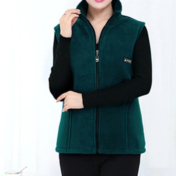 Chaleco de otoño para mujer P1346 petróleo XL