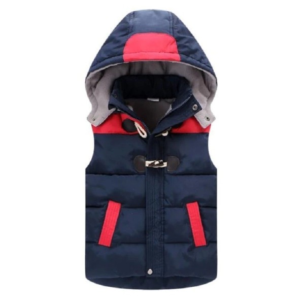 Chaleco infantil L1991 azul oscuro 3