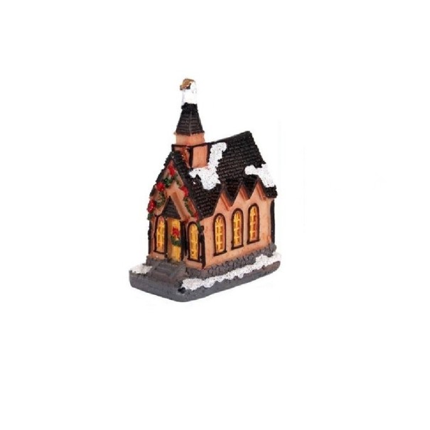 Chalet de Noël lumineux 3