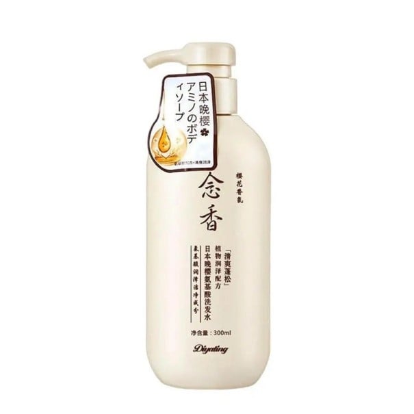 Champú japonés con aminoácidos para el crecimiento del cabello Champú Sakura que restaura el crecimiento del cabello Champú japonés hidratante 1