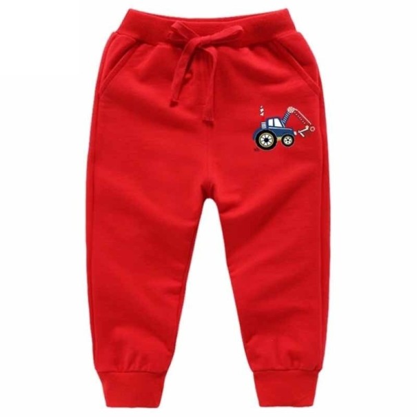 Chándal infantil T2425 rojo 8