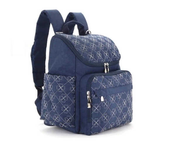 Changing Backpack for Pram dark blue