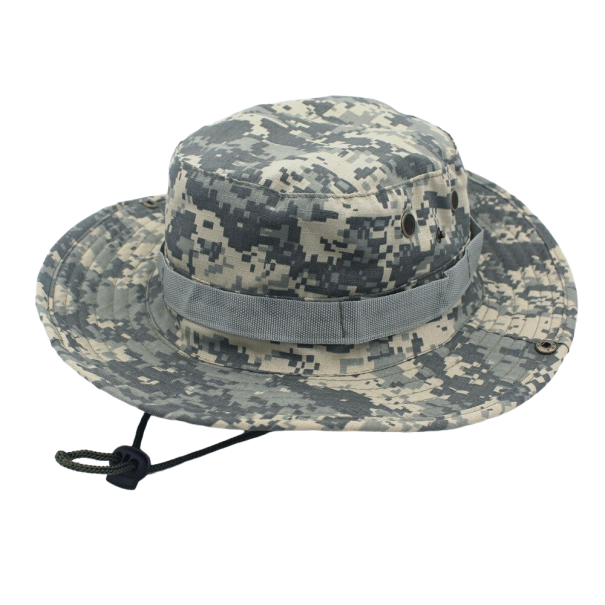 Chapeau de camouflage gris