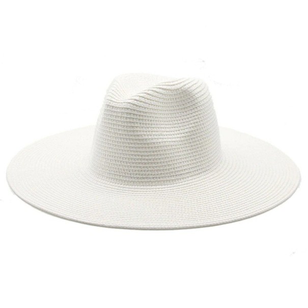 Chapeau en paille blanc