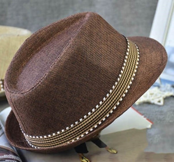Chapeau pour enfants Jamie marron