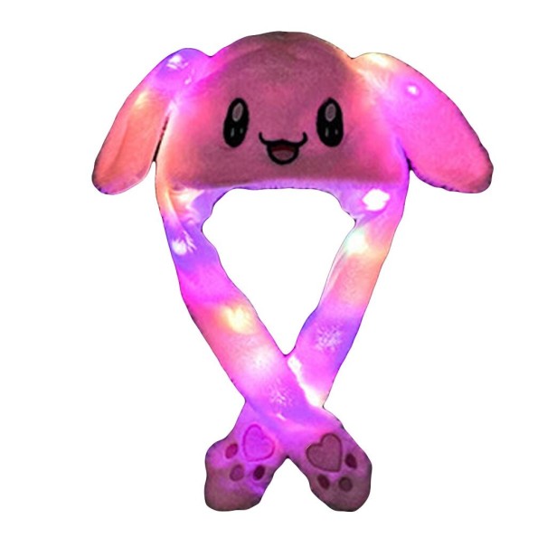 Chapéu Brilhante Coelho rosa