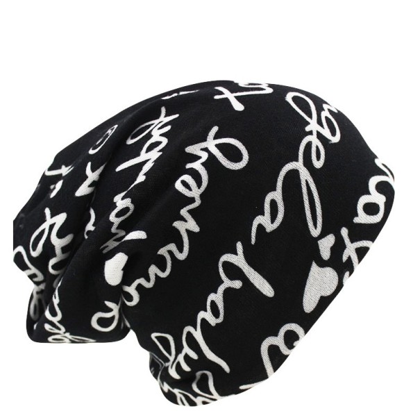 Chapéu de outono feminino com inscrições 1