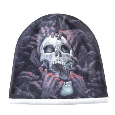 Chapéu Masculino com Estampa de Caveiras 2
