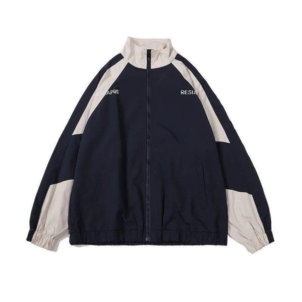 Chaqueta acolchada para mujer azul oscuro XS