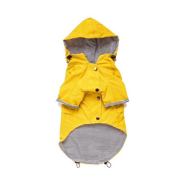 Chaqueta amarilla para perros 4XL