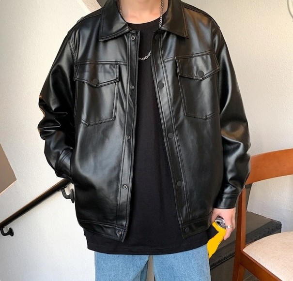 Chaqueta de cuero para hombre F1064 M