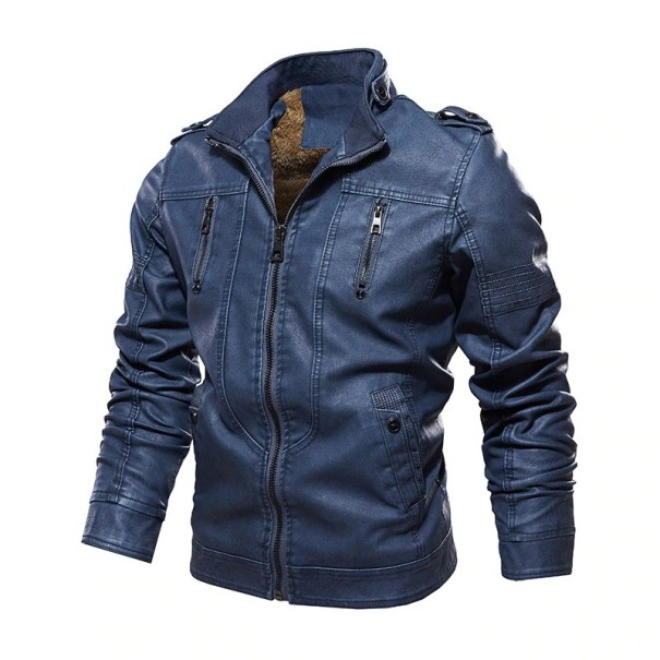 Chaqueta de cuero para hombre S23 XL 12