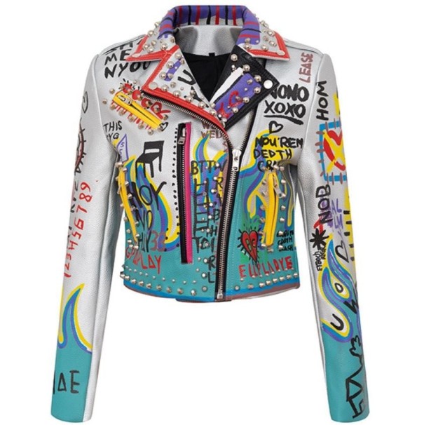 Chaqueta de cuero para mujer P2020 L 2