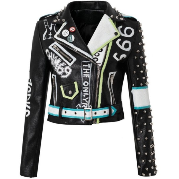 Chaqueta de cuero para mujer P2020 L 5