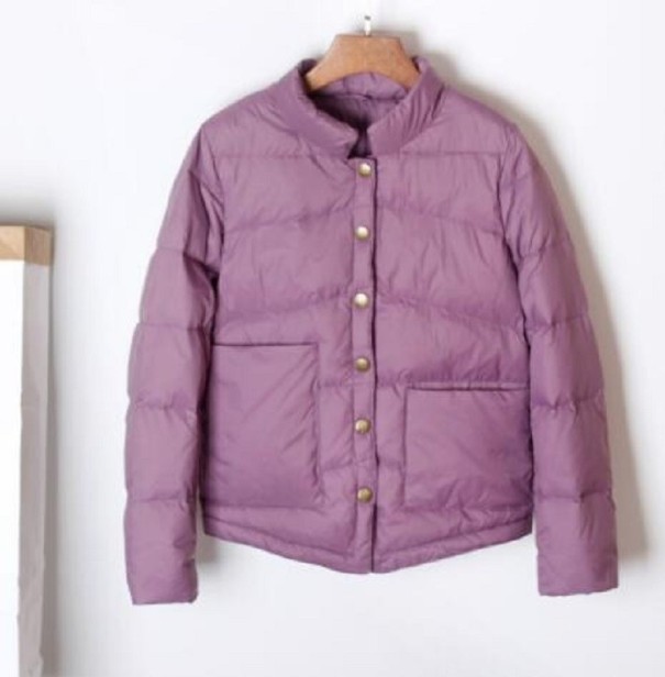 Chaqueta de entretiempo para mujer P1684 morado claro S