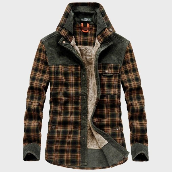 Chaqueta de hombre con pelo F558 XXL 6