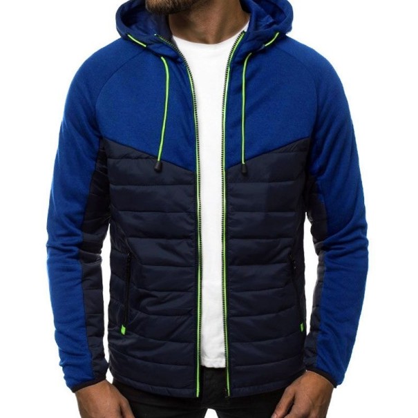Chaqueta de hombre F1077 azul L
