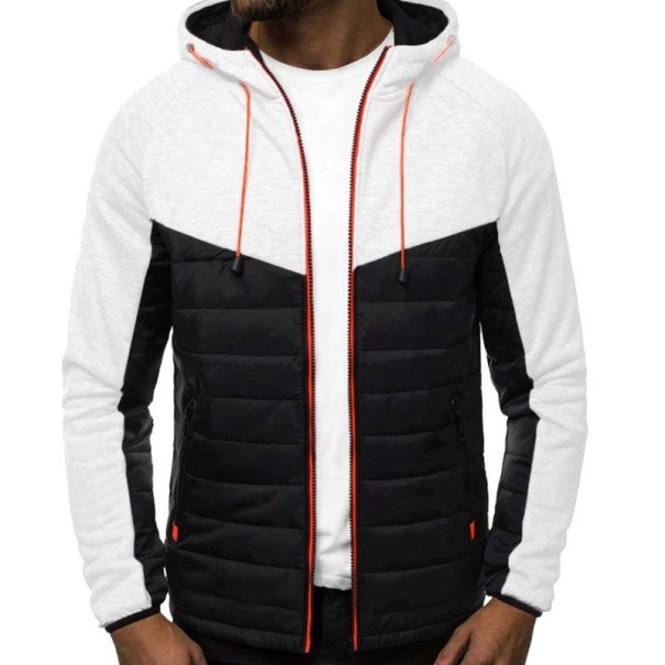 Chaqueta de hombre F1077 blanco S