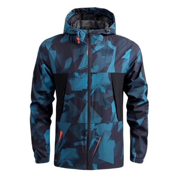 Chaqueta de hombre F1081 azul L
