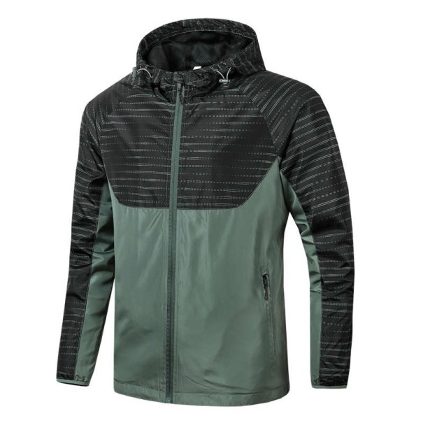 Chaqueta de hombre F1114 verde militar S