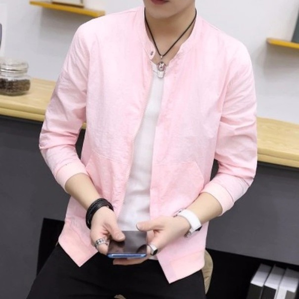 Chaqueta de hombre F1129 rosa XS