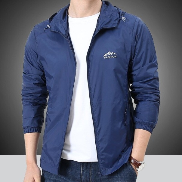 Chaqueta de hombre F1215 azul oscuro XS