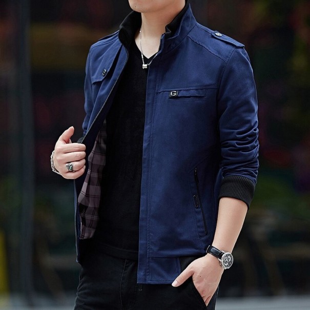 Chaqueta de hombre F1224 azul oscuro XL 2