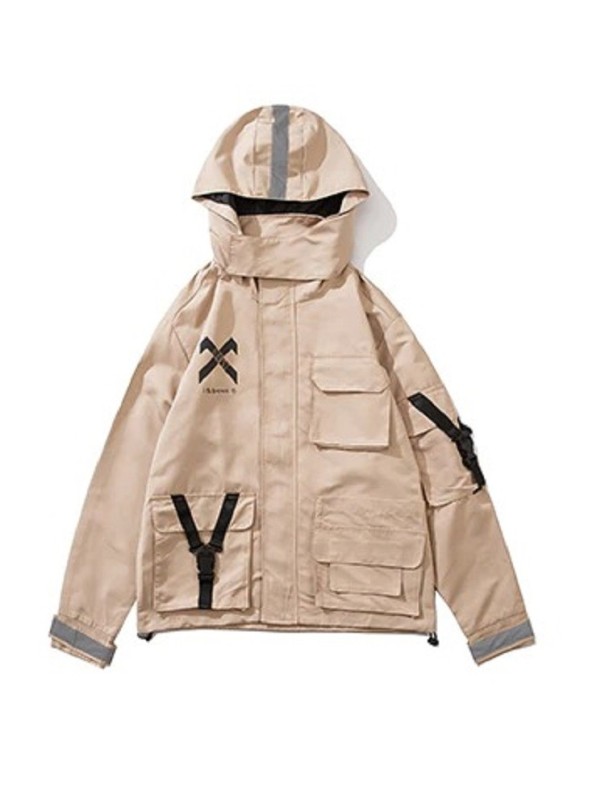 Chaqueta de hombre F1257 caqui XS