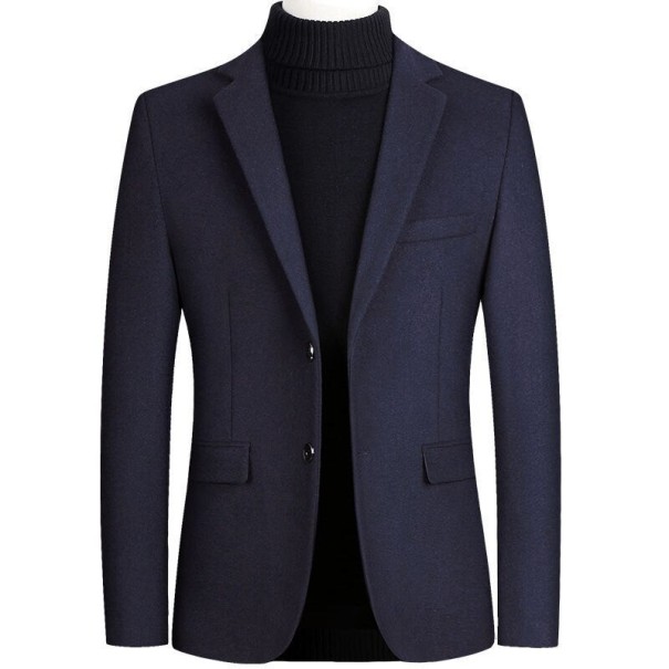 Chaqueta de hombre F329 azul oscuro M