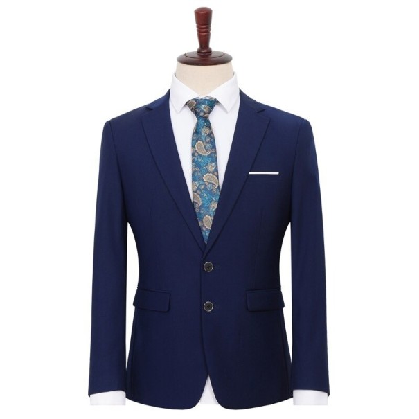 Chaqueta de hombre F356 azul L